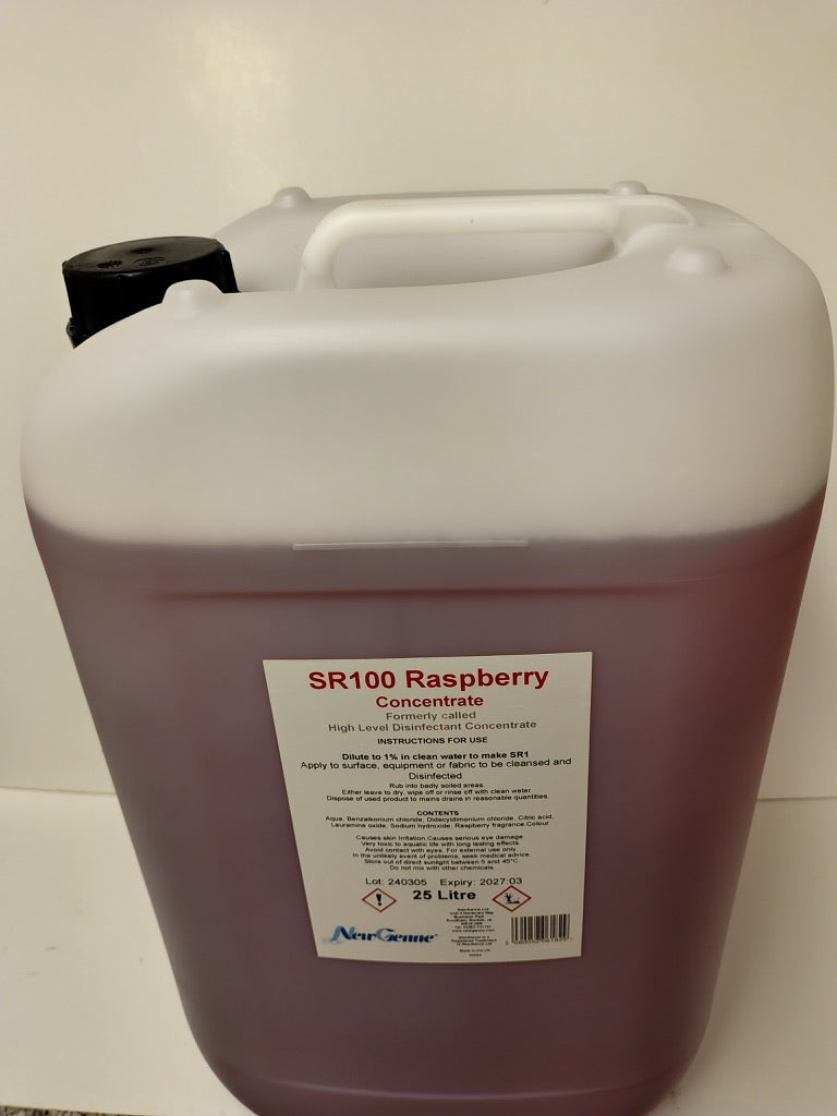 NewGenne SR100 Concentrate 25 Litre - Bulk Multi-Purpose Cleansing Solution