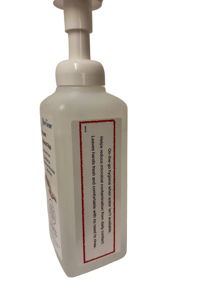 NewGenne Foam Hand Rub 500ml - Alcohol Free, Gentle Cleansing