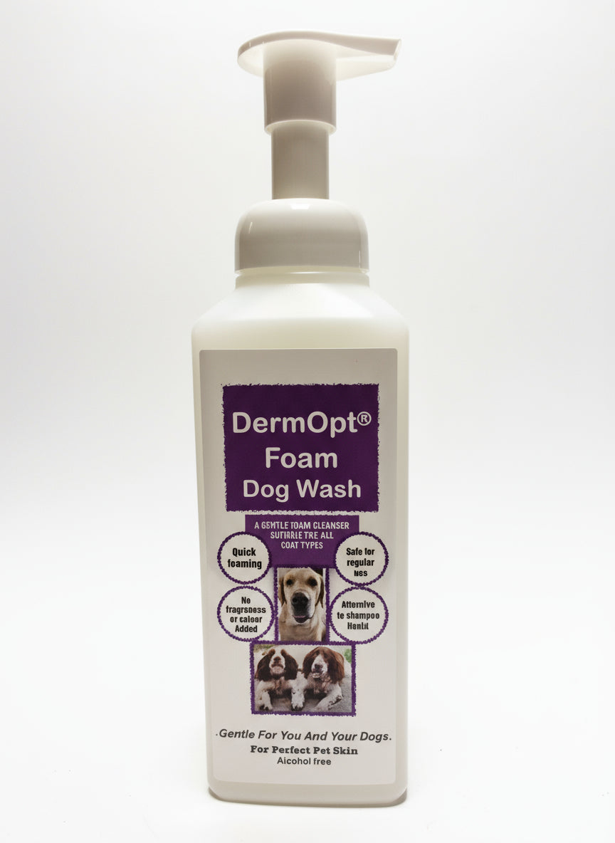 DermOpt Foam Dog Wash 500ml