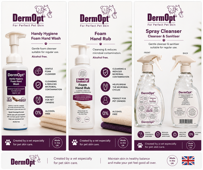 Coat Care Essentials Bundle - 250ml Spray & Shampoo with Free Grooming Pad & Bag Holder