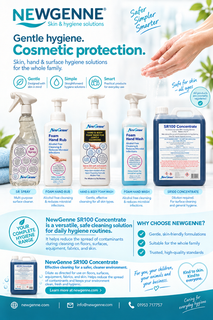 Bubble Shield Hand Wash Foam Cleanser - Alcohol Free