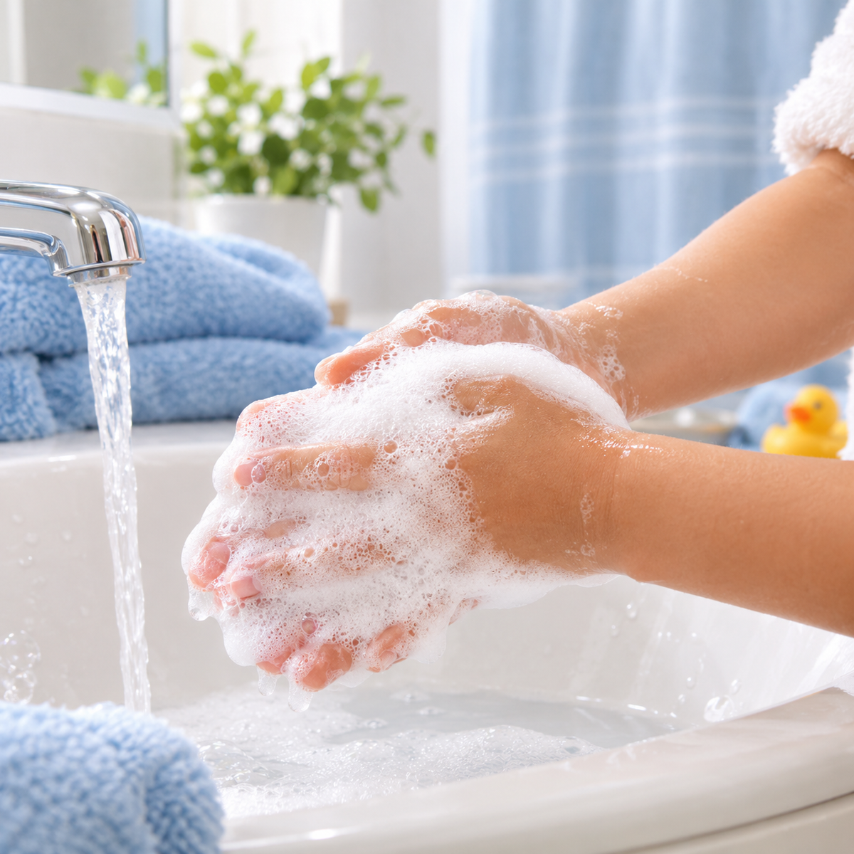 500ml Alcohol-Free Foam Hand Wash Cleanser Gentle On Sensitive Skin
